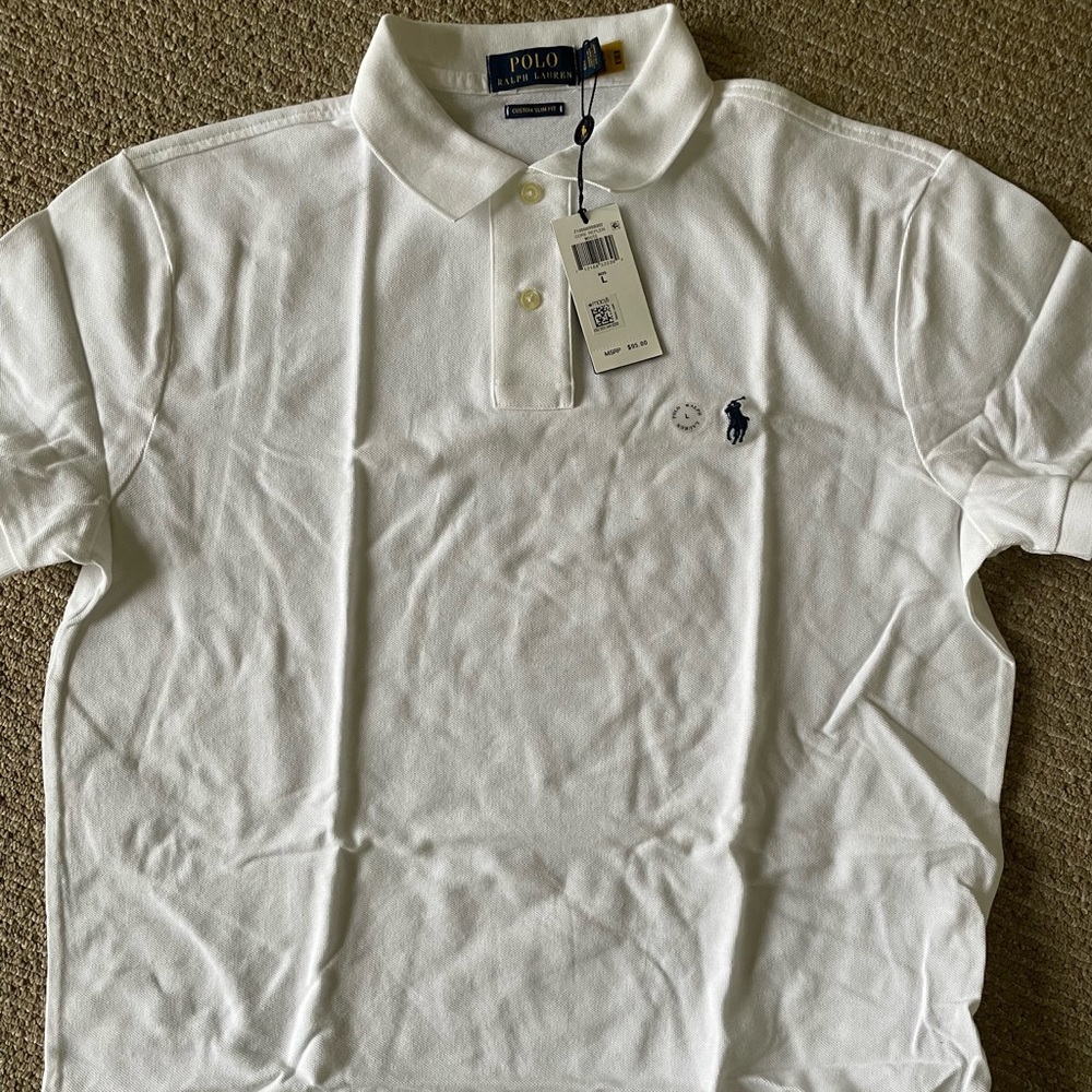 Ralph Lauren “Custom Slim Fit” polo shirt - Sz. Large